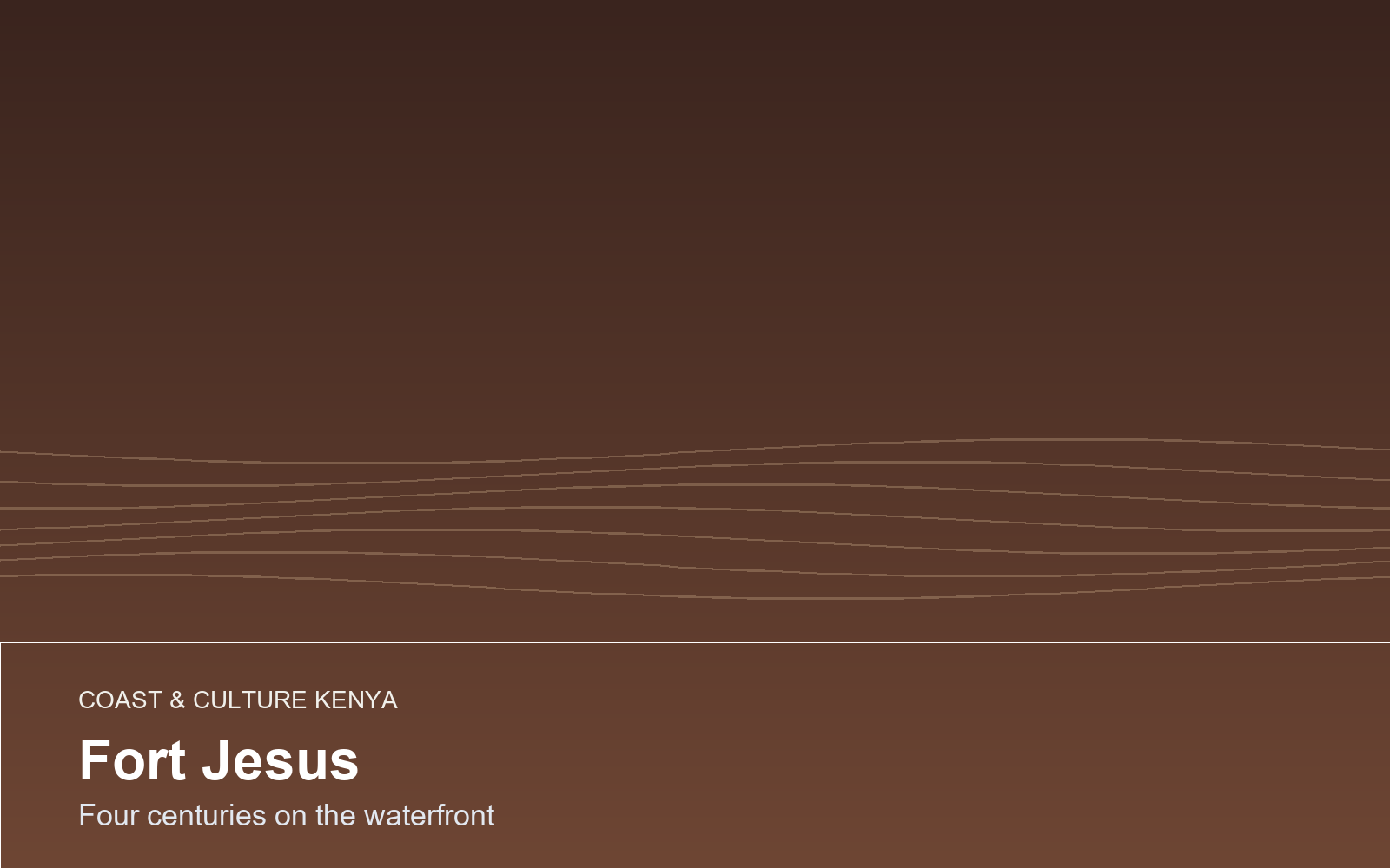 Fort Jesus